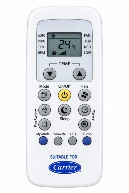 Carrier AC Remote Control – Compatible Replacement Remote