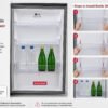 WhatsApp Image 2026-09-12 at 1.19.16 PM LG Single Door Refrigerator Bottle Shelf – Transparent Door Rack